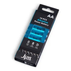AA-batterier 10 stk. 1,5 V
