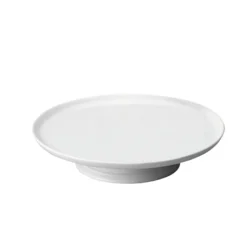 Aida Aroma lagkagefad med fod hvid 29 cm