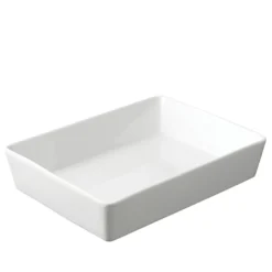 Aida Aroma rektangulært fad hvid 30x22 cm
