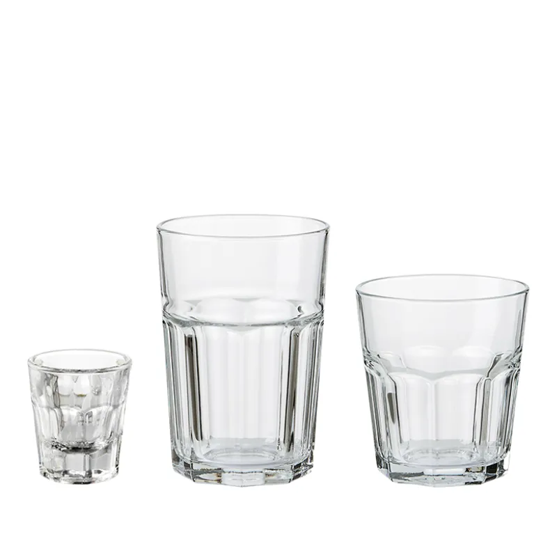 Aida Atelier Granit caféglas sæt med 18 dele