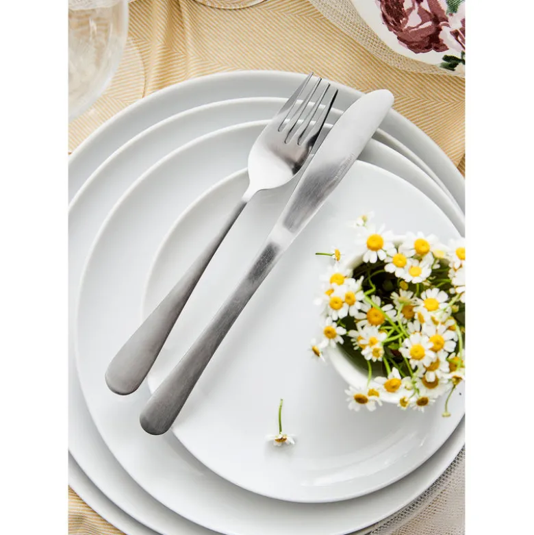 Aida Atelier middagstallerken hvid 4 stk. Ø 25 cm