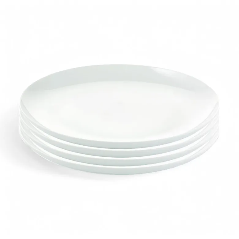 Aida Atelier middagstallerken hvid 4 stk. Ø 25 cm