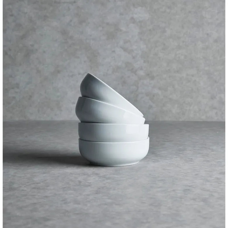 Aida Atelier skål hvid 4 stk. Ø 13 cm