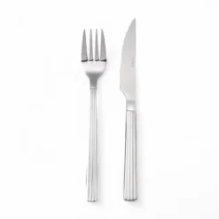 Aida Groovy bestik steaksæt 8 dele
