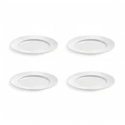 Aida Groovy desserttallerken hvid 1 stk. 19 cm