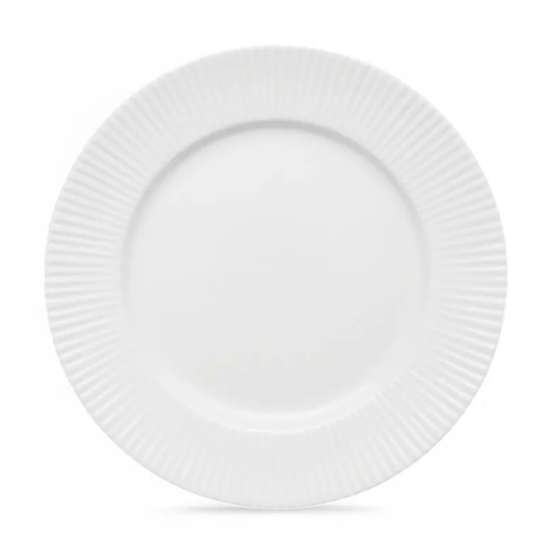 Aida Groovy desserttallerken hvid 1 stk. 19 cm
