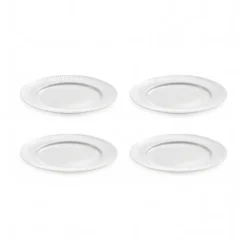 Aida Groovy tallerken hvid 1 stk. 27,5 cm