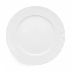 Aida Groovy tallerken hvid 1 stk. 27,5 cm