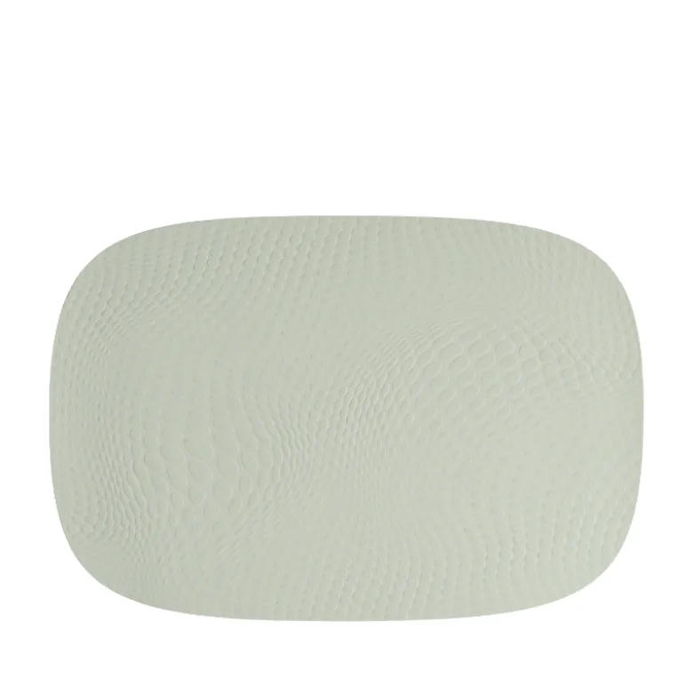 Aida Karim Rashid recycled læder dækkeserviet pistachio 45x30,6 cm