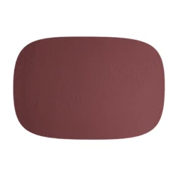 Aida Karim Rashid recycled læder dækkeserviet bordeaux