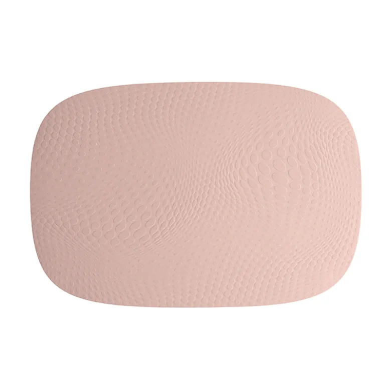 Aida Karim Rashid recycled læder dækkeserviet pink