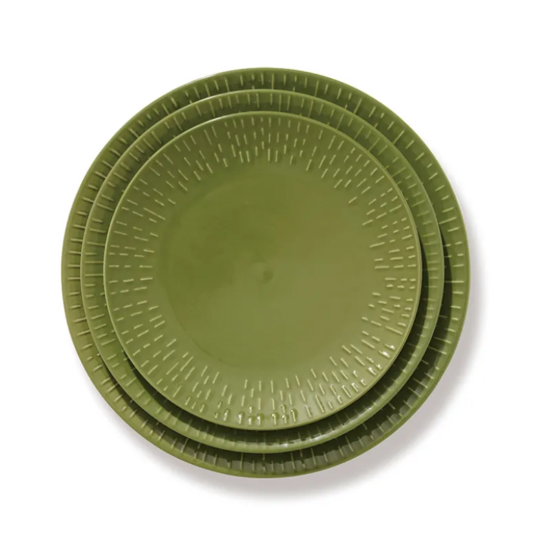 Aida LIFE IN COLOUR Confetti desserttallerken olive Ø 21 cm