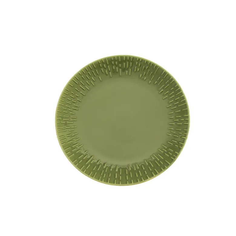 Aida LIFE IN COLOUR Confetti desserttallerken olive Ø 21 cm