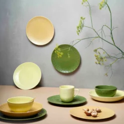 Aida LIFE IN COLOUR Confetti desserttallerken olive Ø 21 cm