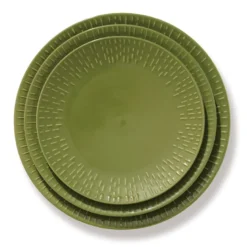 Aida LIFE IN COLOUR Confetti frokosttallerken olive Ø 24 cm