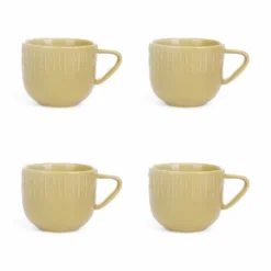 Aida LIFE IN COLOUR Confetti kaffekop mustard 20 cl