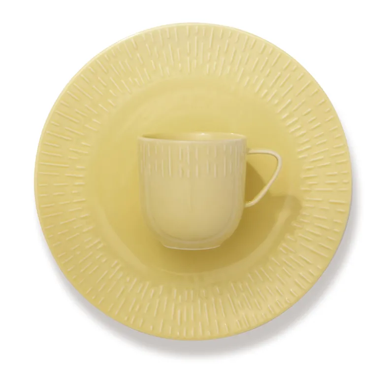 Aida LIFE IN COLOUR Confetti middagstallerken lemon Ø 27,5 cm