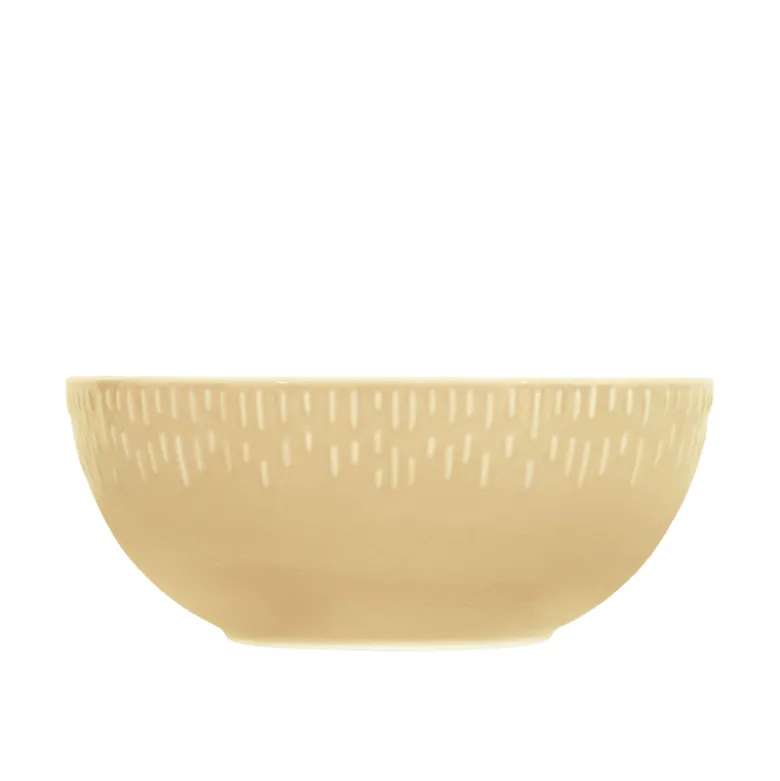 Aida LIFE IN COLOUR Confetti salatskål mustard Ø 23 cm