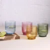 Aida Mosaic glas multifarvet 4 stk. 33 cl