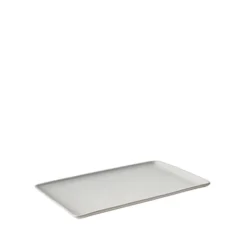 Aida RAW Arctic White rektangulær fad 31,5x20 cm