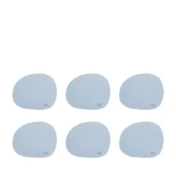Aida RAW glasbrik soft silikone sky blue 6 stk.