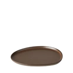 Aida RAW Metallic Brown Organic frokosttallerken 24 cm