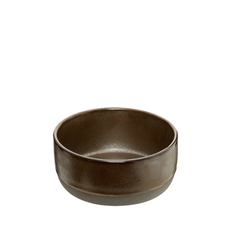 Aida RAW Metallic Brown skål Ø 13,5 cm