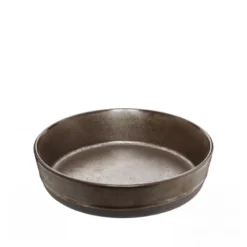 Aida RAW Metallic Brown suppetallerken Ø 19,4 cm
