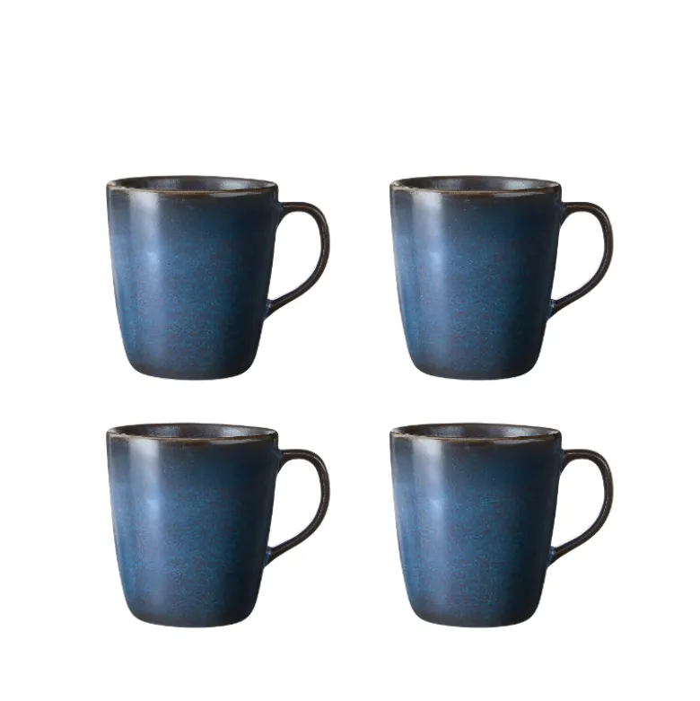 Aida RAW Midnight Blue krus 35 cl 4 stk.