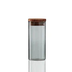Aida RAW opbevaringsglas smoke H 11 cm