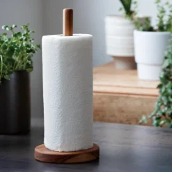 Aida RAW Teaktræ køkkenrulleholder
