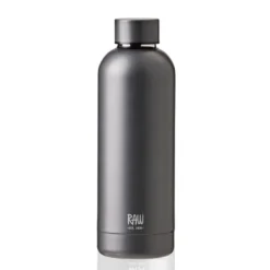 Aida RAW termoflaske metallic dark grey 0,5 liter
