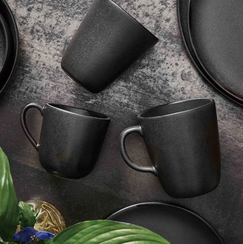 Aida RAW Titanium Black kaffekop 20 cl