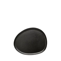 Aida RAW Titanium Black Organic frokosttallerken 24 cm