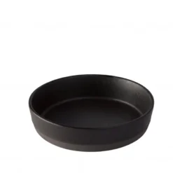 Aida RAW Titanium Black suppetallerken Ø 19,4 cm