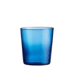 Aida RAW UNIQUE swirl glas dark blue 30 cl