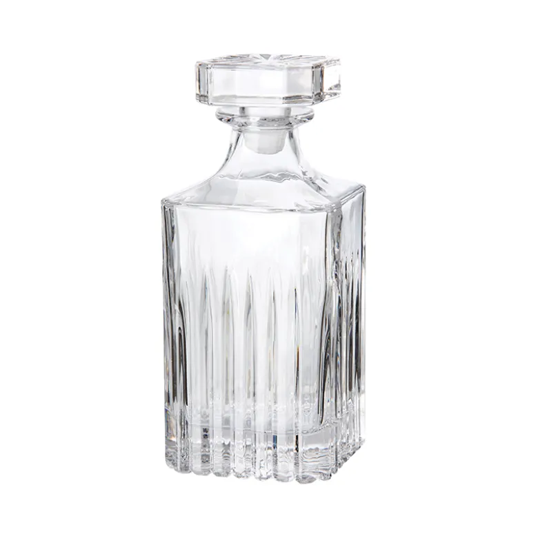 Aida Relief glaskaraffel med låg 0,7 liter