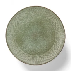 Aida Relief middagstallerken grøn Ø 27 cm