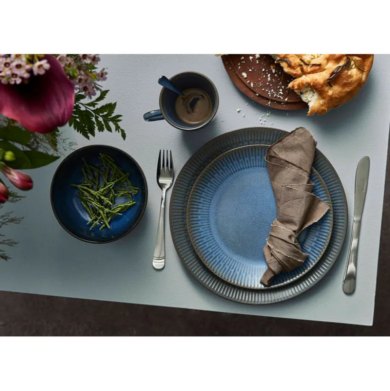 Aida Relief middagstallerken blue Ø 27 cm