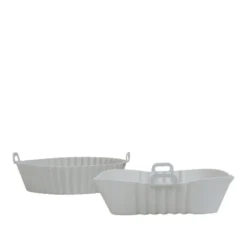 Airfryer silikoneforme Ø 20cm + 21x21cm