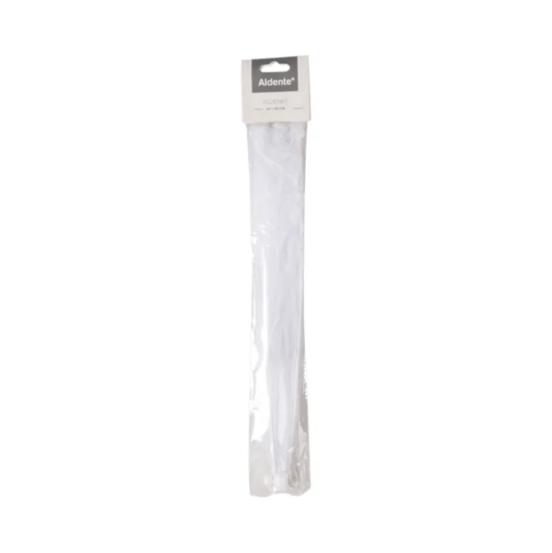 Aldente fluenet til mad 40x40 cm hvid