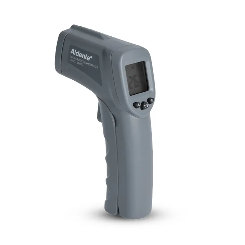 Aldente infrarødt termometer grå