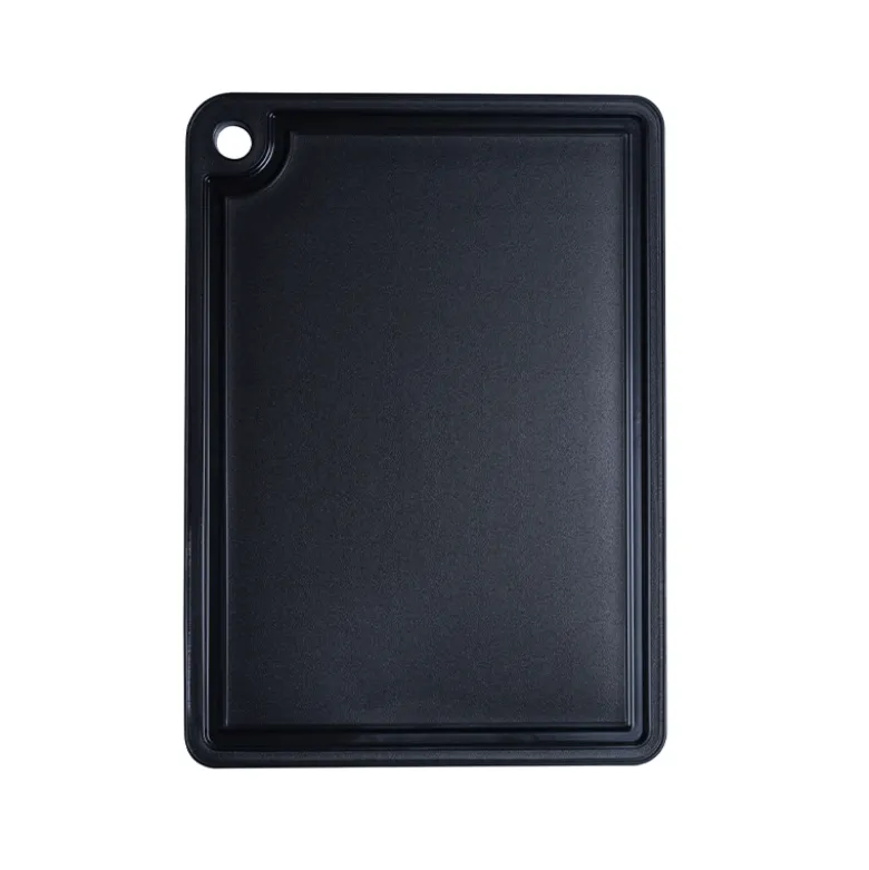 Aldente skærebræt sort plast 35x25 cm