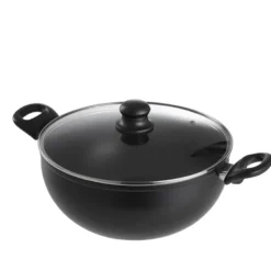 Aldente stegegryde sort 5 liter