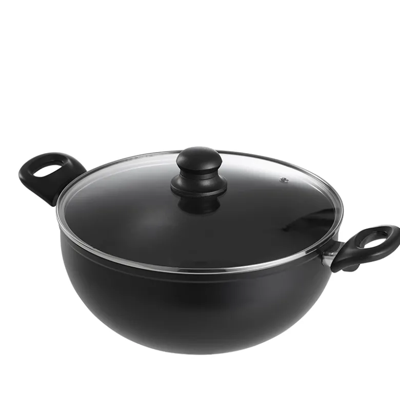 Aldente stegegryde sort 5 liter