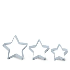 Aldente stjerne udstiksforme 3 stk