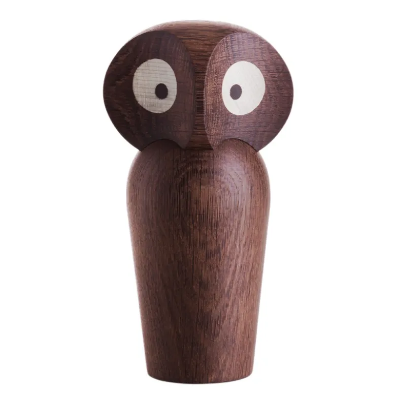 Architectmade Owl ugle røgfarvet 8,5 cm