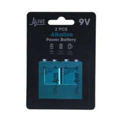 Batteri 9V 6LR61 2 pak