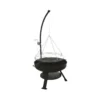 BBQ bålfad sort Ø 60 cm