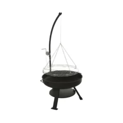 BBQ bålfad sort Ø 60 cm